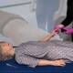 Nasco NextGen TERi Immersive Experience Geriatric Patient Skills Trainer, Light Skin Tone - Checking of Blood Sugar Full Body (Projector, Injection, and Table are Not Included)