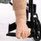 Nasco NextGen TERi Immersive Experience Geriatric Patient Skills Trainer, Light Skin Tone - Close Up of Foot (Wheelchair is Not Included)