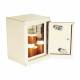 Harloff NC09B07-ST2 Mini Narcotics Cabinet, Single Door with Double Tubular Lock, 9" H x 7" W x 6" D - In Use (Contents not Included)