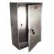 Harloff NCSS24C16-DT2 Tall Stainless Steel Narcotics Cabinet, Outer Door and Inner Door with Tubular Lock - One Door Open
