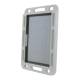 Reina Imaging NDT4HFE-R NDT Freedom® 4-Handle Full Enclosure for 14" x 17" DR Panel - Back Right Angle View with Back Panel Removed
