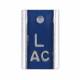 AC Wellman NEOL002 Neonatal Embedded Aluminum Marker - 1/4" L with 1-2 Initials