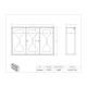 Poltex NOWASTGB3-3STL No Waste Glove Box Holder, Stand Mount, 3 Box Capacity - Print