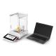 OHAUS Explorer Plus™ Semi Micro Balance - USB Connection (Sample Vial, USB Flash Drive, and Laptop are Not Included)