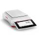 OHAUS Explorer™ Precision Balance without Draftshield - 0.01 g Readability Models Left Angle View