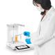 OHAUS Explorer™ Semi-Micro Balance - Weighing Samples (Laboratory Spatula and Sample Vials are Not Included)