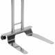 Pedigo P-1066-A-SS Stainless Steel Hand Operated Mayo Stand - Base