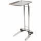 Pedigo P-1066-SS Stainless Steel Foot Operated Mayo Stand With 16.25" x 21.25" Tray