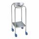 Pedigo P-1078-WS-SS Stainless Steel Single Basin Stand with Lower Shelf