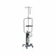 Pedigo P-1080-6 Infusion Pump Stand with Six IV Hooks (Shown with Optional Accessories, sold separately. IV bag is not included.)