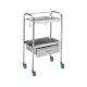 Pedigo P-1100-SS Anesthesia Cart with One Drawer