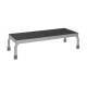 Pedigo P-11 Chrome Step Stool - 12" D x 30" W x 8" H
