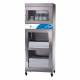 Pedigo P-2147 Dual Compartment Blanket and Fluid Warmer with 5" Casters - 18.4 Cubic Feet (Fluid Bottles and Blankets are not Included)