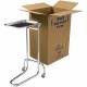 Pedigo P-66 Hand Operated Mayo Stand is shipped preassembled and ready to use