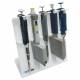 SureStand MultiChannel Capable 5-Place Acrylic Pipette Rack (Accepts 2 Multi-Channels) 