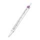 MTC Bio P8270-25RL Short Serological Pipette, Sterile, Graduated, Individually Wrapped, Magenta Coded - 25 mL