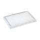 Globe Scientific PCR-384-ABI 384-Well PCR Plate with A24 Single Notch Design - Clear