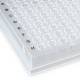 Globe Scientific PCR-FS-02 0.2 mL 96-Well Low Profile PCR Plate, Full Skirt - Clear, Close-up View