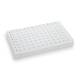 Globe Scientific PCR-HS-01 0.1 mL 96-Well PCR Plate, Half Skirt - Flat Top, Clear
