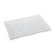 Globe Scientific PCR-HS-FL01 0.1 mL 96-Well PCR Plate, Half Skirt - (ABI-Style), Flat Top, Clear