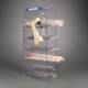 Poltex PGSERPIP6-BRK Serological Pipette Holder, 6 Pocket - With Pipette Filler Bracket, Countertop (Pipettes and Pipette Filler are Not Included)