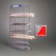Poltex PGSERPIP6-T Serological Pipette Holder, 6 Pocket - Without Bracket, High Bond Tape Mount (Pipettes are Not Included)