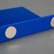 Poltex Pharmacy Divider, Blue - Powerful Magnets Embedded on Base