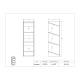 Poltex PHLEB1 Phlebotomy Organizer, 1 Column - Dimensions