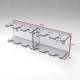 Poltex PIPTLT6 Pipettor Hanger, 6 Position - Dimensions