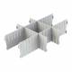 Pegasus PLY-DIVSET-6 Drawer Divider Set for PolyCart Series - 6" Height