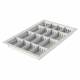 Pegasus PLY-TRYDIVSET-3 Tray and Divider Set for PolyCart Series - 3" Height