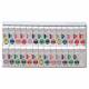 POAM-AT-T4 POS 3400 Match POAM Series Alpha Roll Labels A-Z Set