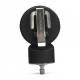 ADC 720 Diagnostix™ Pocket Aneroid Sphyg with Adcuff - Back Gauge with Classic Black Baked-Enamel Finish