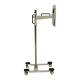 Reina Imaging POSPLC Positioning Partner™ Lite - Maximum Vertical Travel Left Side View (Digital Radiography Panel and Encasement are Not Included)