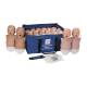 Prestan PP-IULM-1200M-MSDS Infant Ultralite® Manikin Diversity Kit with CPR Feedback, 12-Pack - 6 Dark and 6 Medium Skin Tone