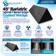 Phillips Safety PPFP-PCBA Coated Foam Positioner 45 Degree Bariatric Spinal Wedge, Flared Edge, Product Infographic