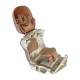 Prestan Infant Ultralite® Manikin with CPR Feedback, Single Unit - Medium Skin Tone, Open Back Panel