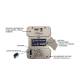 Prestan Professional AED Trainer PLUS - Parts of the Back Unit