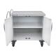 DETECTO PSCART Pediatric Scale Cart - Open Cabinet