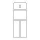 Pivotal Health Solution PT1104 Thera-P™ Electric Treatment Table with 4 Section, 27" Width Cushion - Drawing