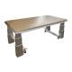 Pivotal Health Solutions PT2000-47 Bariatric Hi-Lo Mat Table with 1000 lbs Weight Capacity, 48" W x 84" L x 33" H - Full Adjusted