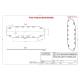 Phillips Safety PTB-7799PTD-ST-A-22 Static Treated Aqua Transfer Board, 22" W x 72" H x 3/16" Thick (UMI SKU: 7799PTD-ST) -Technical Drawing