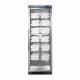 Accucold PTHC155GCSS Blanket Warmer with Stainless Steel Exterior, 6 Chrome Shelves, Right Handle Door, 12.17 Cubic Feet - Filled with Blankets (Blankets are not Included)