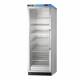 Accucold PTHC155GCSSLHD Blanket Warmer with Stainless Steel Exterior, 6 Chrome Shelves, Left Handle Door, 12.17 Cubic Feet - Angled Side View