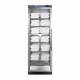 Accucold PTHC155GCSSLHD Blanket Warmer with Stainless Steel Exterior, 6 Chrome Shelves, Left Handle Door, 12.17 Cubic Feet - Filled with Blankets (Blankets are not Included)
