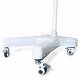 Phillips Safety PTO-002 Square Arm Overhead Lead Acrylic Mobile Barrier with Lead Curtain - Base