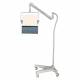 Phillips Safety PTO-002 Square Arm Overhead Lead Acrylic Mobile Barrier with Lead Curtain
