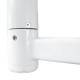 Phillips Safety PTO-005 Ceiling Mounted Overhead Lead Acrylic Barrier with Lead Curtain and Light - Close Up Joint