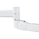 Phillips Safety PTO-006 Ceiling Mounted Overhead Lead Acrylic Barrier with Torso Cutout - Joint Detail (Side View)