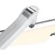 Phillips Safety PTO-006 Ceiling Mounted Overhead Lead Acrylic Barrier with Torso Cutout - Joint Detail (Top View)